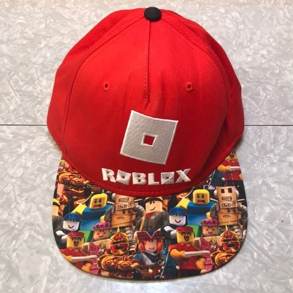 Official Roblox Red Snap Back Trucker Hat / Baseball Cap - Youth OSFM - Picture 10 of 12